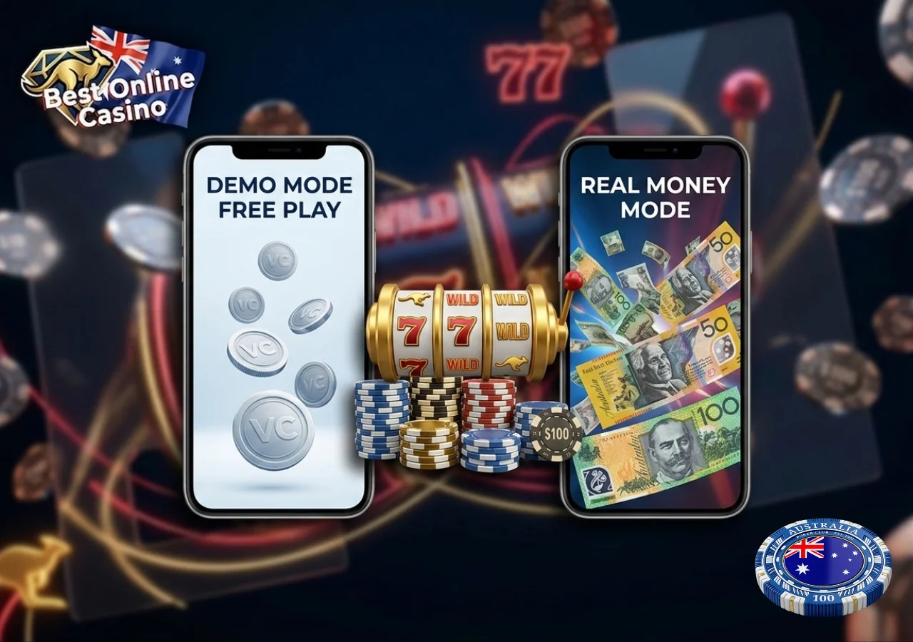 Demo mode comparison by Best Online Pokies in Australia for Real Money (2026)